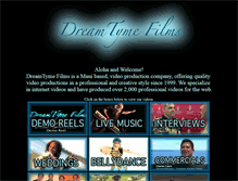 Tablet Screenshot of dreamtymefilms.com